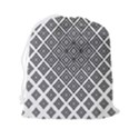Background Pattern Halftone Drawstring Pouch (2XL) View2