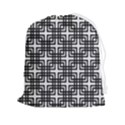 Pattern Vector Halftone Wallpaper Drawstring Pouch (2XL) View1