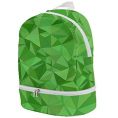 Mosaic Tile Geometrical Abstract Zip Bottom Backpack by Pakjumat
