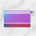 Pattern Banner Set Dot Abstract Canvas Cosmetic Bag (Large) View2