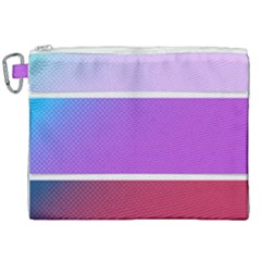Pattern Banner Set Dot Abstract Canvas Cosmetic Bag (xxl) by Apen