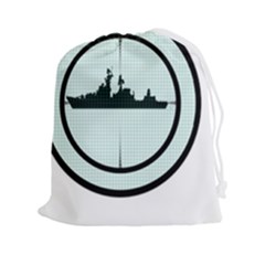 Ship Target Destroyer Warship Drawstring Pouch (2xl) by Pakjumat