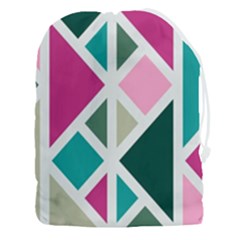 Pattern Geometric Decor Backdrop Drawstring Pouch (3xl) by Modalart