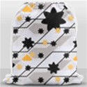 Flower Shape Abstract Pattern Drawstring Bag (Large) View1