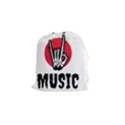 Cool Music Drawstring Pouch (Small) View1