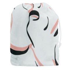 Feet Toes Foot Barefoot Footprint Drawstring Pouch (3xl) by Modalart