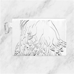 Eagle Birds Of Prey Raptor Canvas Cosmetic Bag (large) by Modalart