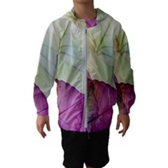 Leaf Desenho Micro Kids  Hooded Windbreaker by Bedest