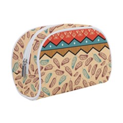 Ethnic-tribal-pattern-background Make Up Case (small) by Apen