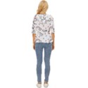 Cute Art Print Pattern Lightweight Drawstring Hooded Top View4