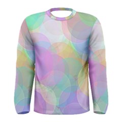 Abstract Background Texture Men s Long Sleeve T-shirt by Ravend