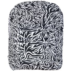 Flames Fire Pattern Digital Art Full Print Backpack by Ravend