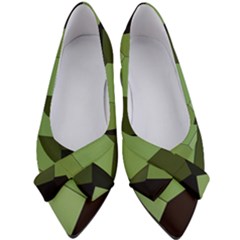 Mosaic Structure Background Tile Women s Bow Heels by Ravend
