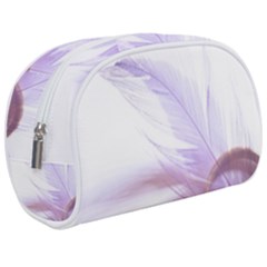 Ring Feather Marriage Pink Gold Make Up Case (medium) by Amaryn4rt