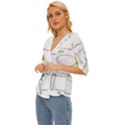 Set Chalk Out Chitchat Scribble Lightweight Drawstring Hooded Top View2