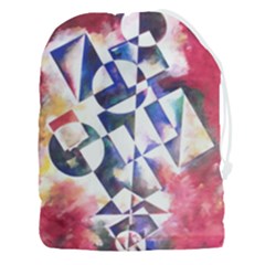 Abstract Art Work 1 Drawstring Pouch (3xl) by mbs123
