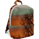 Twilight Sunset Sky Evening Clouds Zip Up Backpack View2