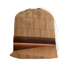Architecture Art Boxes Brown Drawstring Pouch (2xl) by Amaryn4rt
