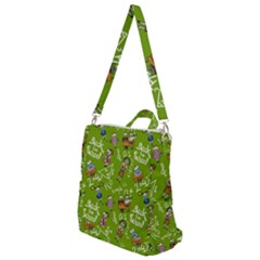 Seamless Pattern With Kids Crossbody Backpack by Bedest