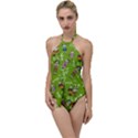 Seamless Pattern With Kids Go with the Flow One Piece Swimsuit View1