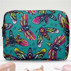 Vintage Colorful Insects Seamless Pattern Make Up Pouch (large) by Bedest
