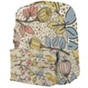 Seamless Pattern With Flower Bird Giant Full Print Backpack View4