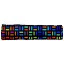Geometric Colorful Square Rectangle Full Print Rope Handle Tote (Small) View3