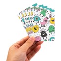 Funny Monster Pattern Playing Cards Single Design (Rectangle) with Custom Box View3