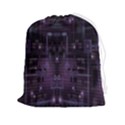 Geometric Art Digital Art Background Drawstring Pouch (2XL) View1