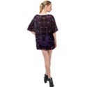 Geometric Art Digital Art Background Oversized Chiffon Top View2