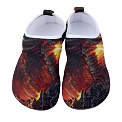 Dragon Fire Fantasy Art Men s Sock-style Water Shoes by Maspions
