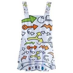 Desktop Pattern Art Graphic Design Kids  Layered Skirt Swimsuit by Hannah976