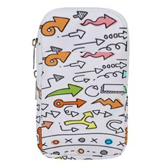 Desktop Pattern Art Graphic Design Waist Pouch (small) by Hannah976