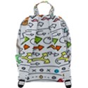Desktop Pattern Art Graphic Design Zip Up Backpack View3