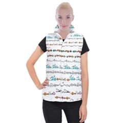 Decoration Element Style Pattern Women s Button Up Vest by Hannah976