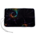 Fractal Transfer Metallic Black Pen Storage Case (S) View1