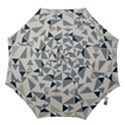 Geometric Triangle Modern Mosaic Hook Handle Umbrellas (Large) View1