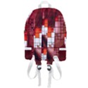 Pattern Structure Light Patterns Zip Bottom Backpack View3