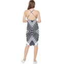 Pattern Tile Repeating Geometric Bodycon Cross Back Summer Dress View2