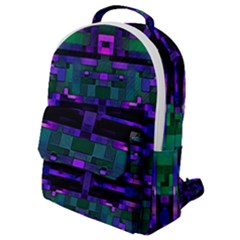 Abstract Pattern Desktop Wallpaper Flap Pocket Backpack (small) by Hannah976