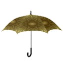 Background Pattern Golden Yellow Hook Handle Umbrellas (Large) View3