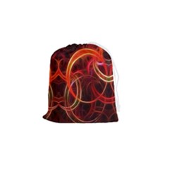 Construction Background Geometric Drawstring Pouch (small) by Hannah976