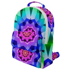 Ornament Kaleidoscope Flap Pocket Backpack (small) by Hannah976