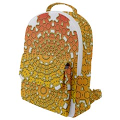 Mandala Background Image Ornament Flap Pocket Backpack (small) by Hannah976