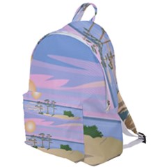 Vacation Island Sunset Sunrise The Plain Backpack by Sarkoni
