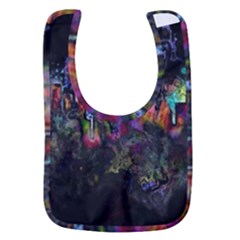 Grunge Paint Splatter Splash Ink Baby Bib by Grandong