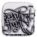 Hip Hop Music Drawing Art Graffiti Mini Square Pouch View2