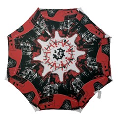 Cars City Fear This Poster Hook Handle Umbrellas (small) by Sarkoni