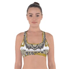 1813 River City Tigers Athletic Department Cross Back Sports Bra by Sarkoni