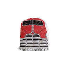 Perfect American Vintage Classic Car Signage Retro Style Drawstring Pouch (small) by Sarkoni